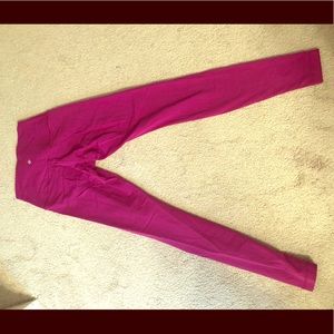 Pink Lululemon Leggings